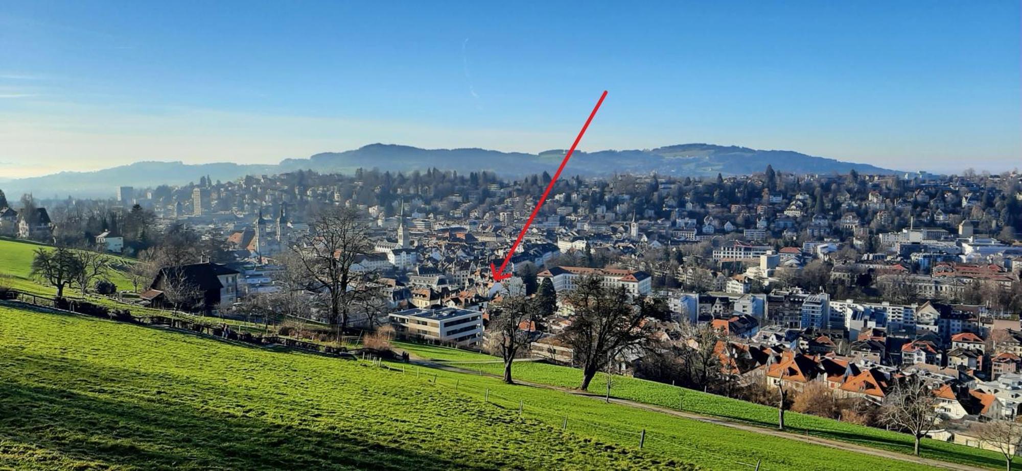 Ruhige, Neue Dachwohnung An Altstadt, Naehe Messe サンクト・ガーレン エクステリア 写真